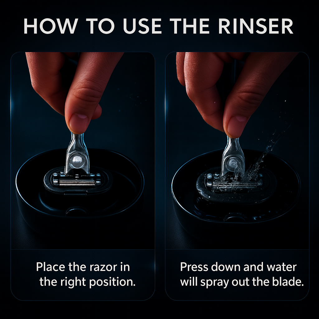 ClearBlade™ Razor Rinser
