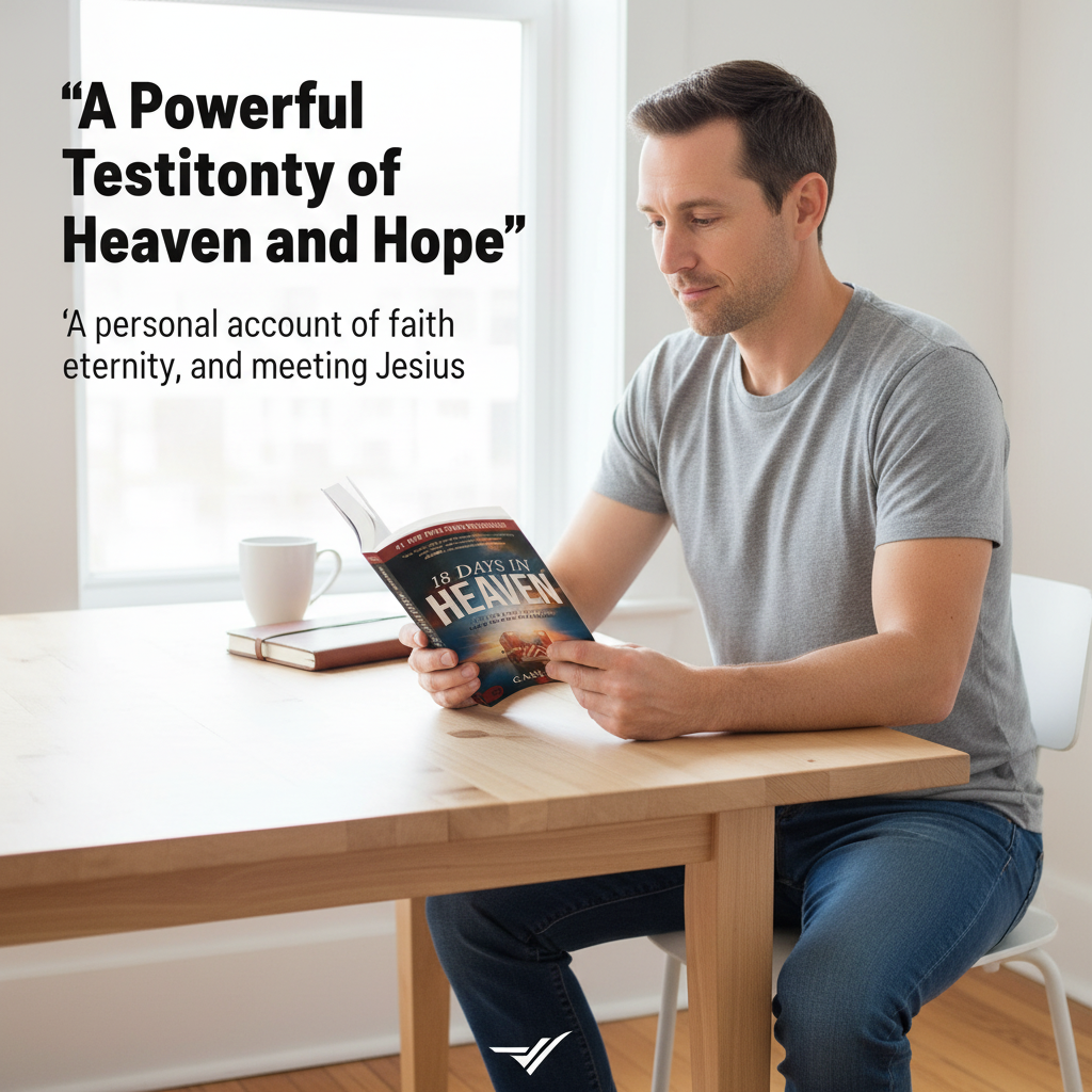 18 Days in Heaven Book: I Left My Body. I Met Jesus.