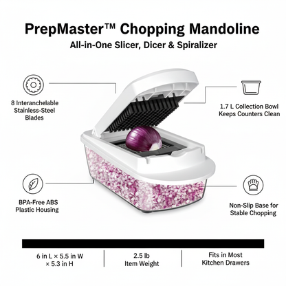 PrepMaster™ Chopping Mandoline