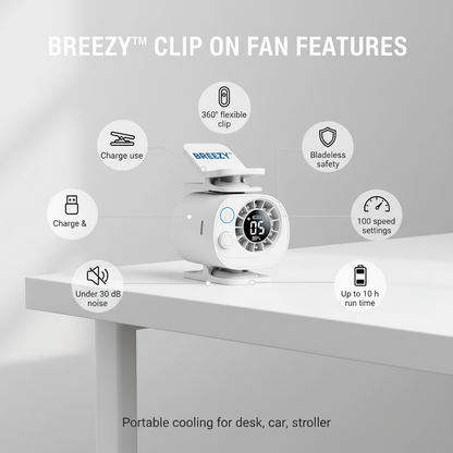 Breezy™ Clip On Fan