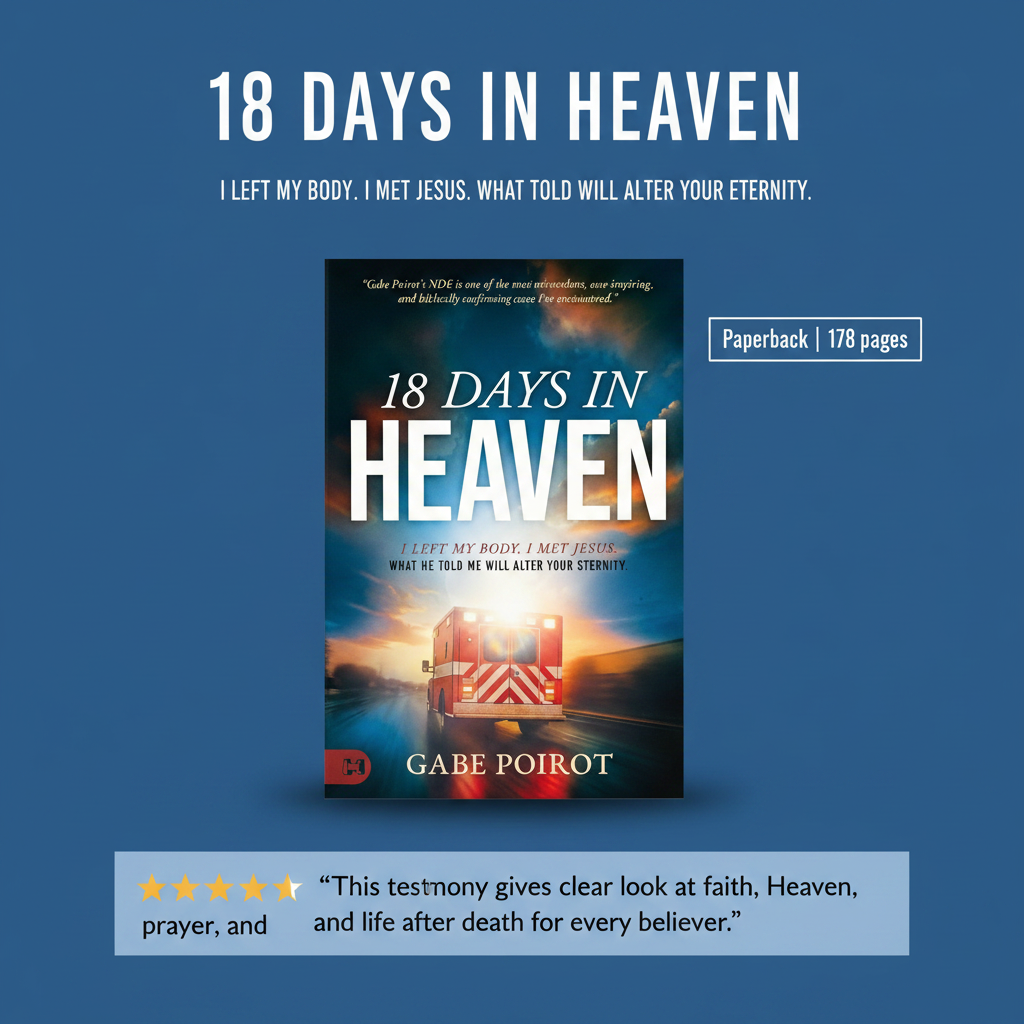 18 Days in Heaven Book: I Left My Body. I Met Jesus.