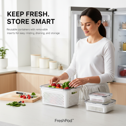 FreshPod™ Food Storage Containers