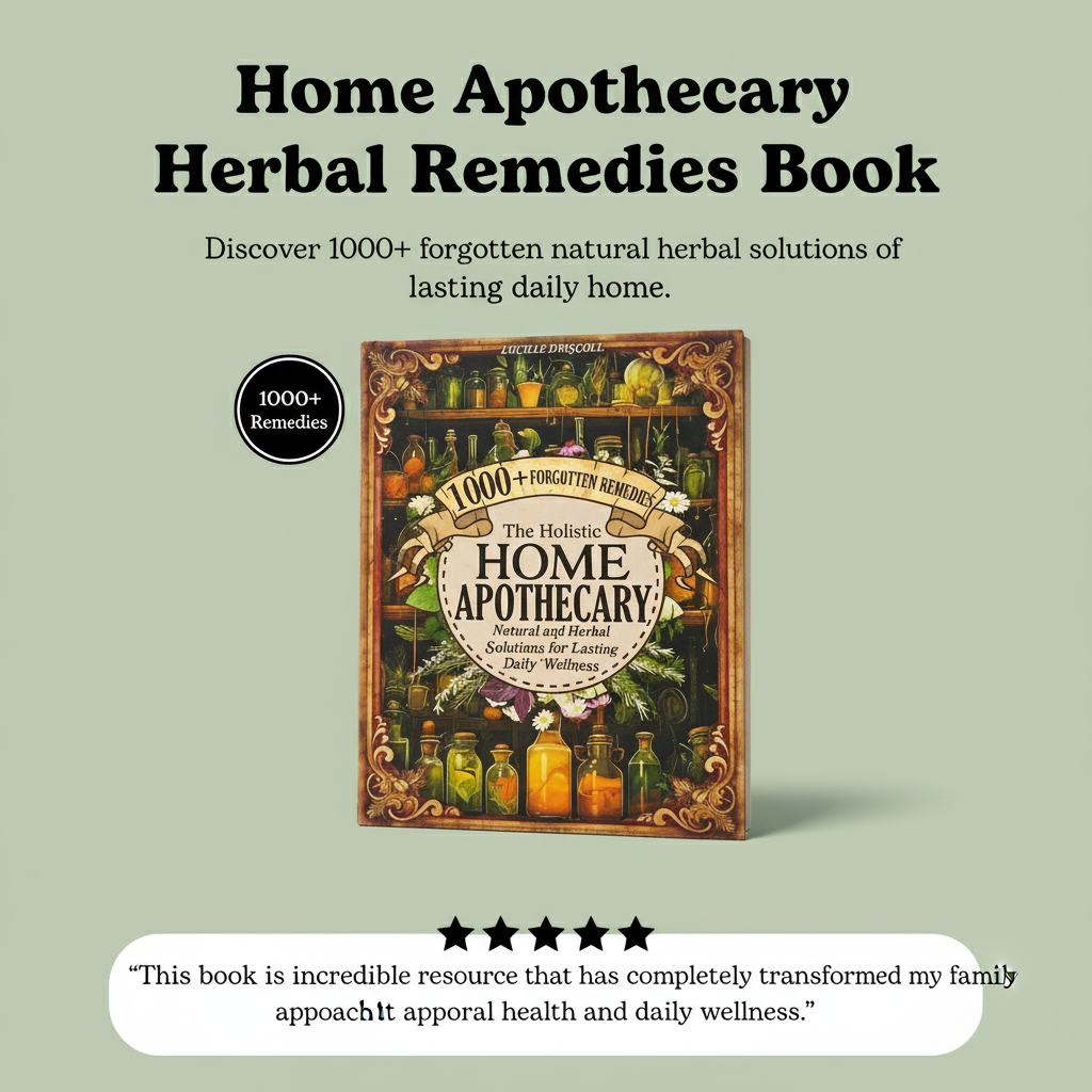 Home Apothecary Herbal Remedies Book