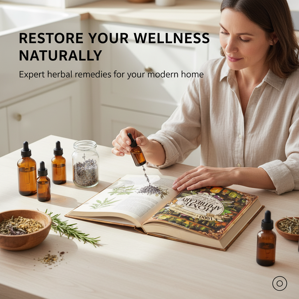 Home Apothecary Herbal Remedies Book