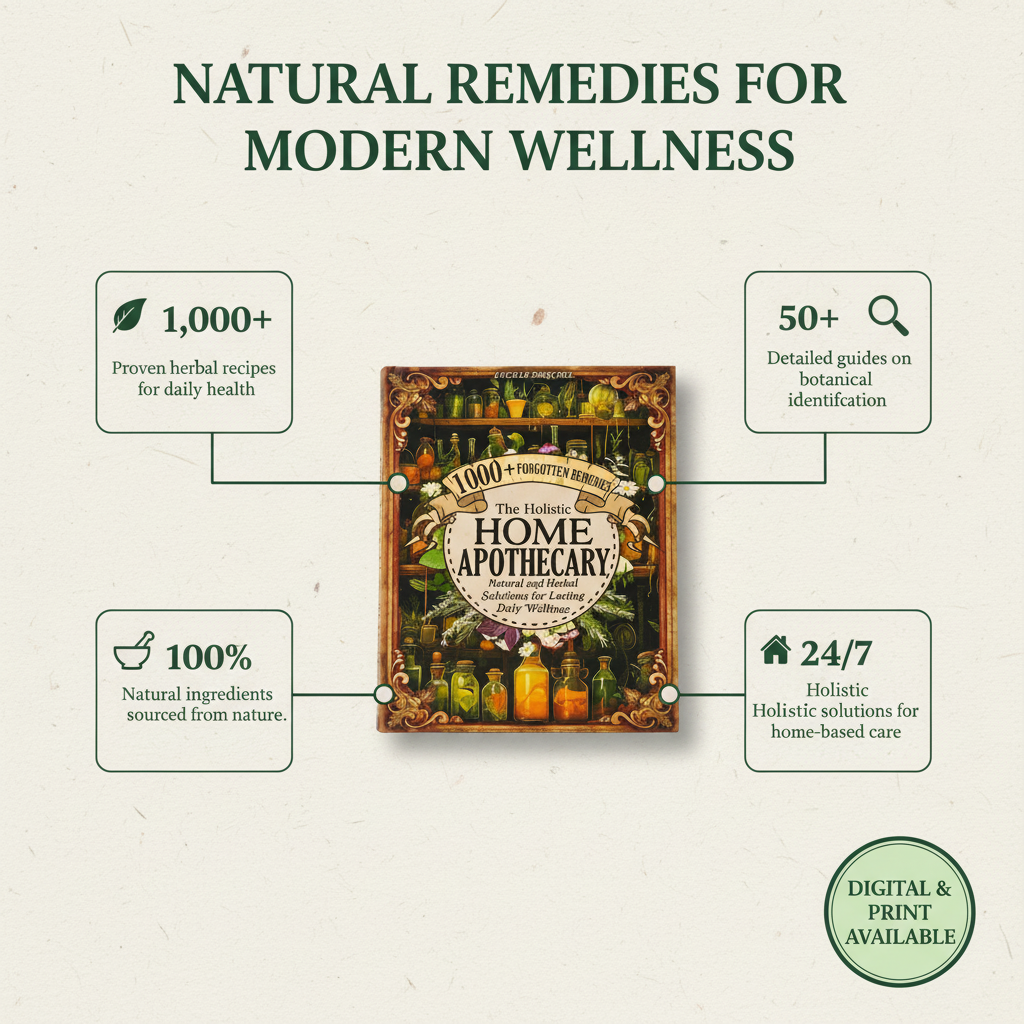 Home Apothecary Herbal Remedies Book
