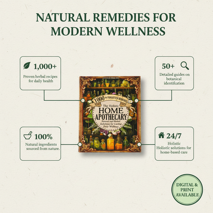 Home Apothecary Herbal Remedies Book