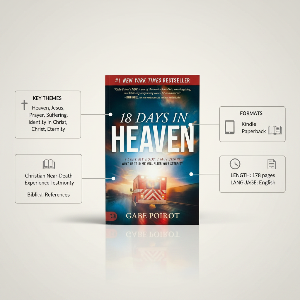18 Days in Heaven Book: I Left My Body. I Met Jesus.