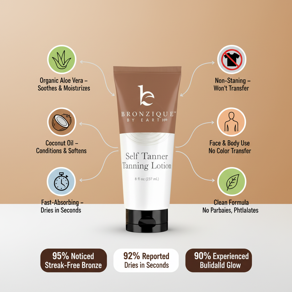 Bronzique™ Self Tanning Lotion